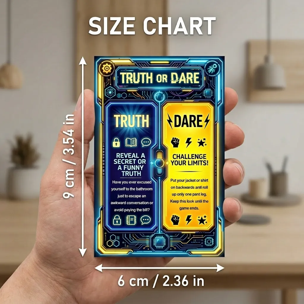 50 PCS Adult Secret Reveal Truth Dare Card Games Funny Acting Challenge Bar Tabletop Props Autumn Winter Halloween Christmas Fun