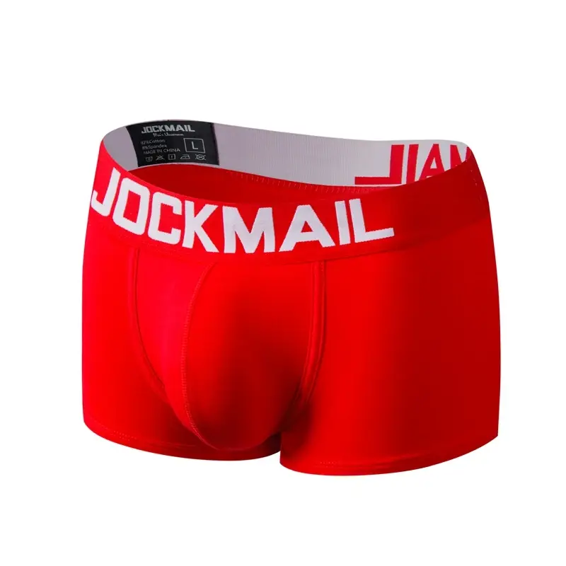 Male Panties Breathable Boxers Cotton Sexy Men Underwear U convex pouch Gay Underpants Printed 17 models boxershorts