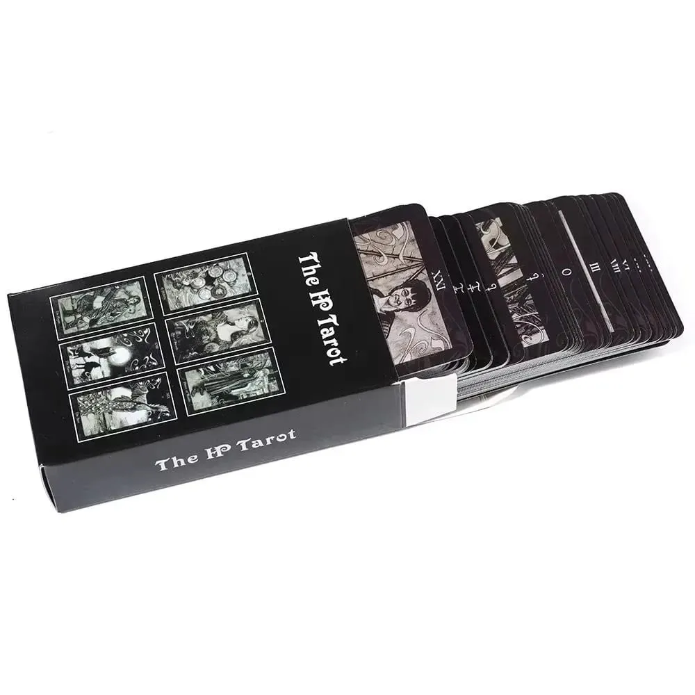 Le jeu de Tarot HP Tarot 78 cartes de Tarot originales pour les débutants et les outils de Divination du Tarot du voyant léger le jeu de Tarot du cavalier