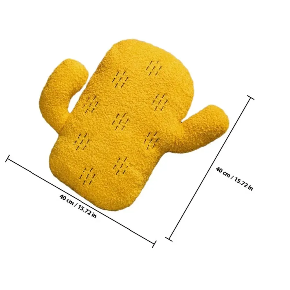Cactus Shaped Pillow Soft Comfortable Nordic Style Decorative Throw Pillow for Sofa Bed Car Living Room Bedroom Nursery Home