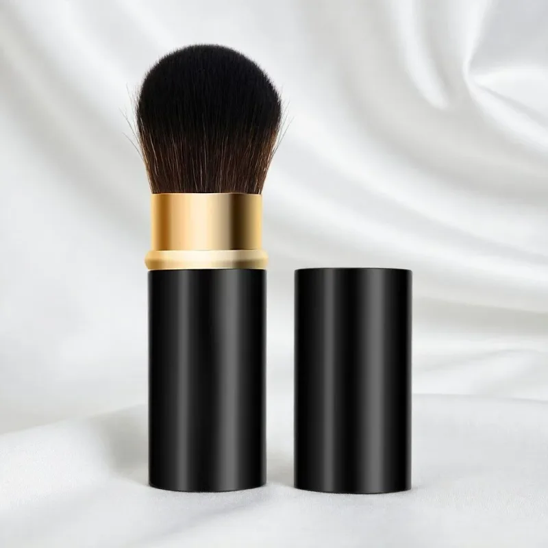 Travel Portable Makeup Brush Set with Storage Bag Blush Foundation Brush Cosmetic Brushes for On-the-Go Beauty Essentials
