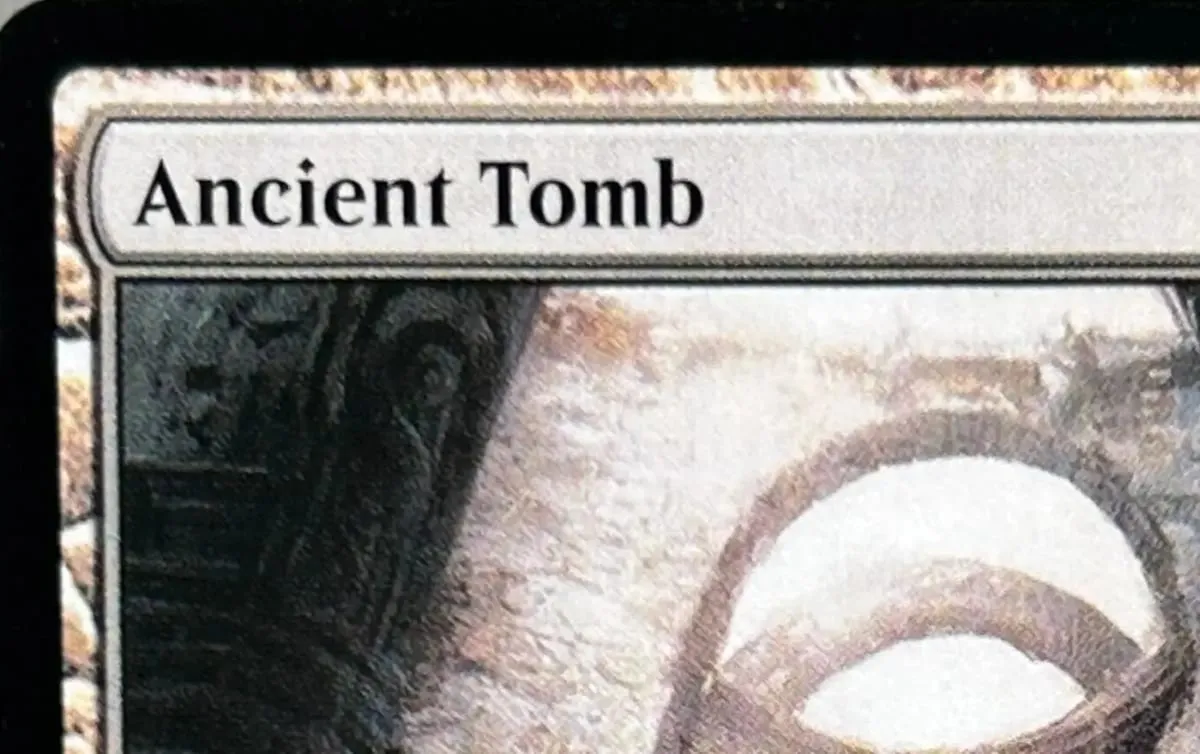 LK8 Ancient Tomb Phyrexian Tower City of Traitors Mana Confluence Urza's Saga High-Quality TCG Proxy Cards (Black-Core)