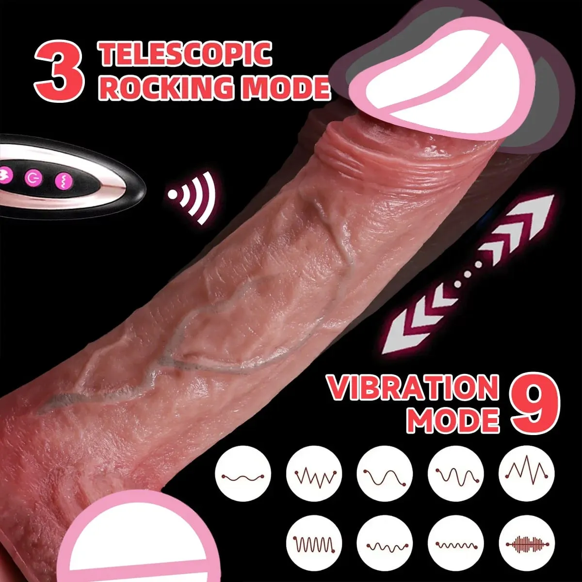 Realistisk Dildoer Vibration For Kvinder Onani Anal Plug Penetration Anal Thrusting Penis Dildo Vibrator Sexet Voksen Sexlegetøj