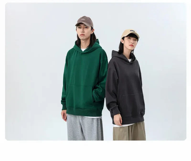 2026 New Men'sSweatshirt Casual Streetwear Pullovers Sport Fitness Pocket Hoodies Multi Color