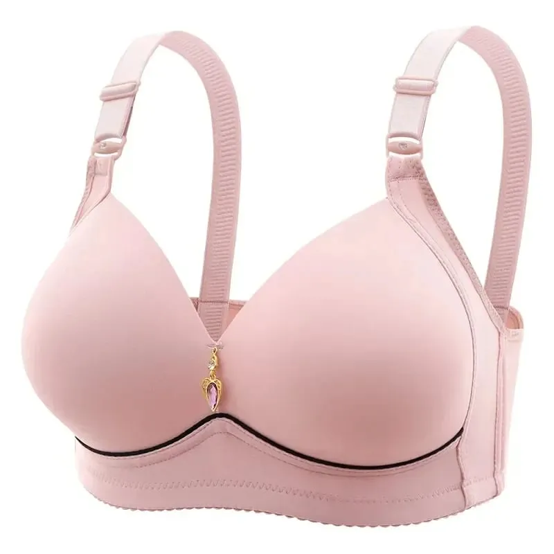 Size 36-46 Seamless Bras Women Underwear Push up Brassiere Glossy Comfort Bralette Female Thin Lingerie