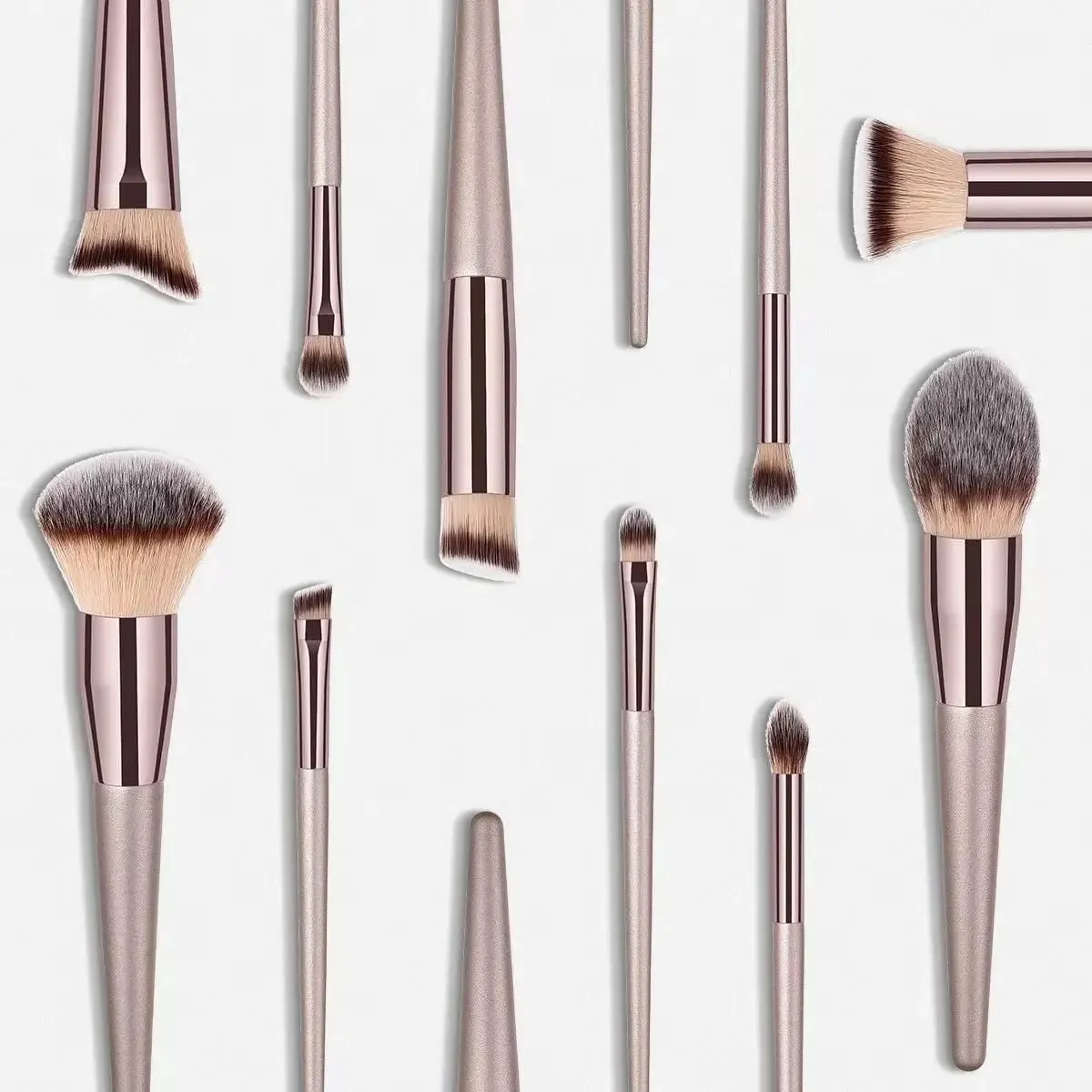 Makeup Brushes and Sponges Set Brown Makeup Puff Beauty Egg Headband Wristband Remover Kit Makeup Tool Gift 20/30