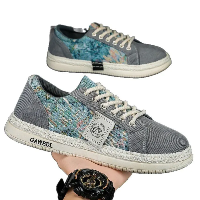 Men Canvas Shoes Casual Flat Comfort Breathable Lightweight Daily Wear Free Shipping Male Sneakers Men's Sneakers And Casual Sho
