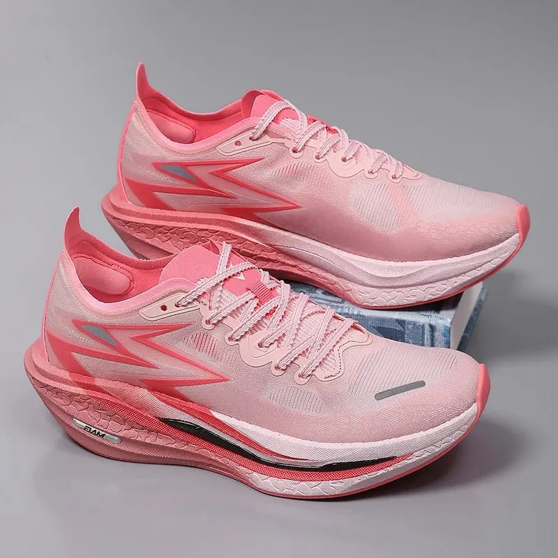 Men Running Shoes Nonskid Sneakers Board Marathon Athletic Sports Breathable Speciality Women's Comfortable Carbon Lightweight — image 5