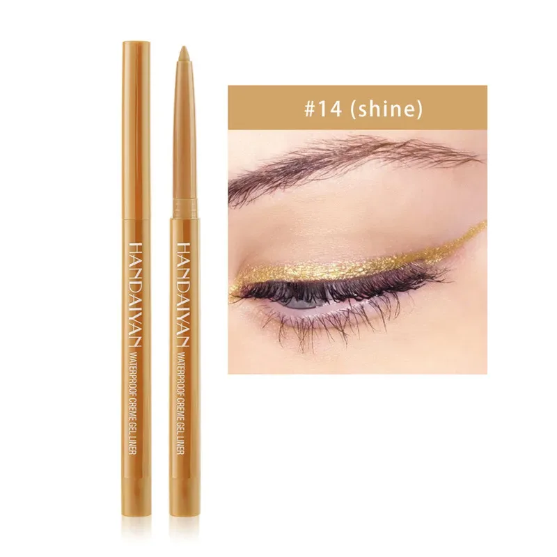 20 Colors Matte Eyeliner Waterproof Long Lasting Gel Liner Easy To Use Rotatable Eyeliner Colorful Eye Liner Eyes Makeup Tools