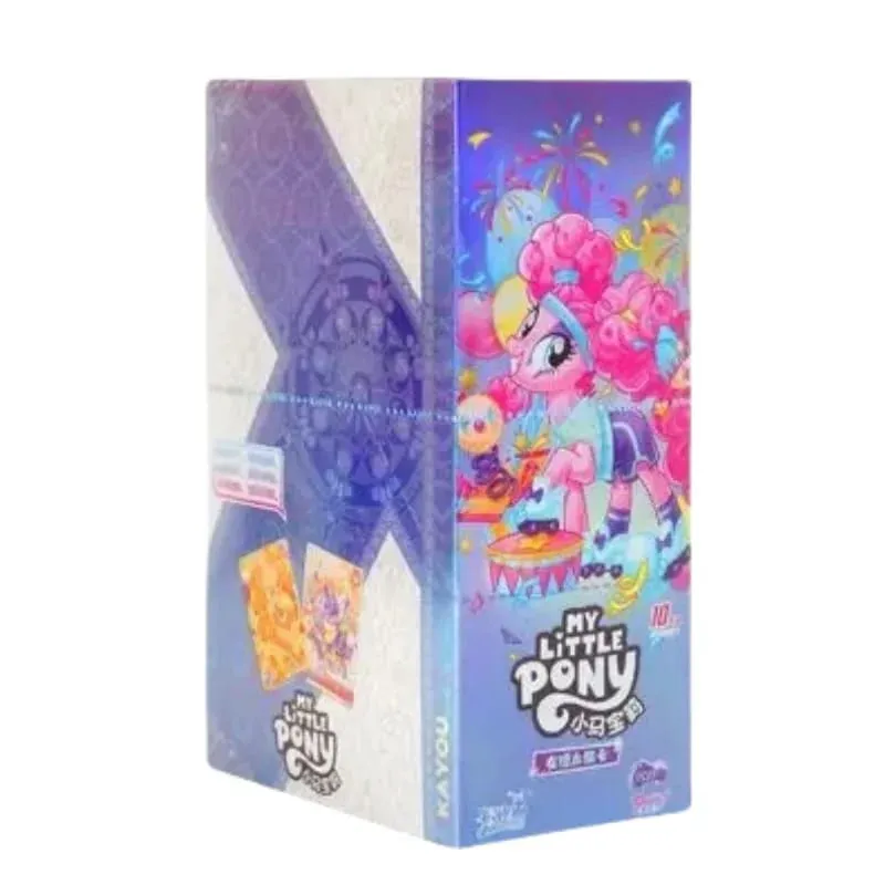 Authentic My Little Pony Friendship Forever Moon 12 11 10 Series Collectible Cards Fluttershy Anime Merchandise Gifts