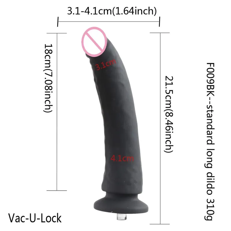 38 Noiseless Premium Sex Machine Attachments VAC-U-Lock Dildo Attraction Cup Female Sex Machine Sex Products