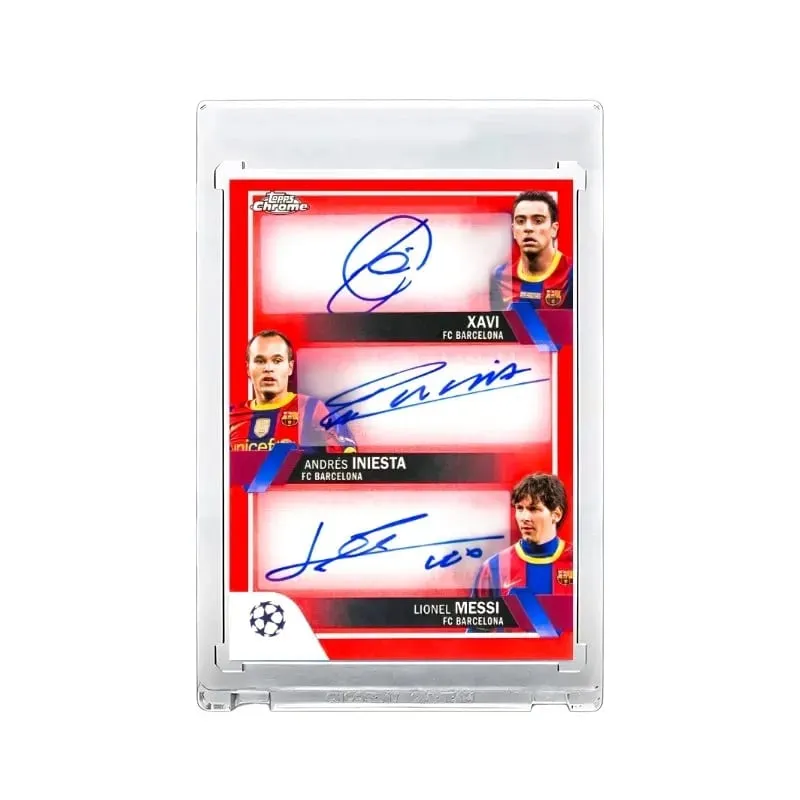 DIY All-Star Soccer Cards Set Featuring Messi Ronaldo & Mbappé Ultimate Birthday Gift Box for Football Boys Collection Card