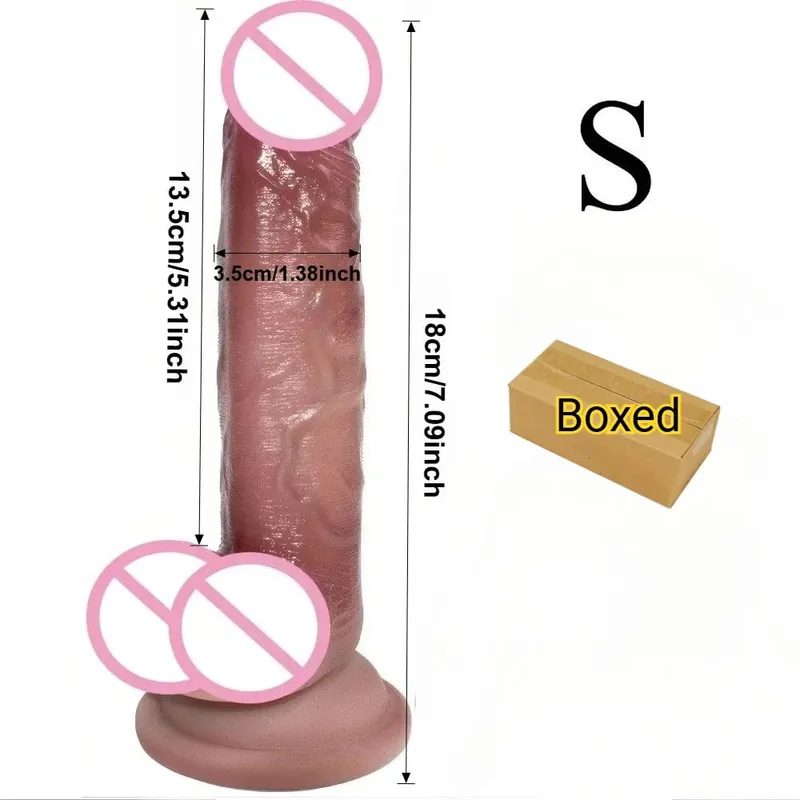 Valósághű, élelmiszer minőségű szilikon vibrátor G-pont vagina anális masszírozó maszturbátorok nagy vastag pénisz Felnőtt szexjáték kakas farok behatolása