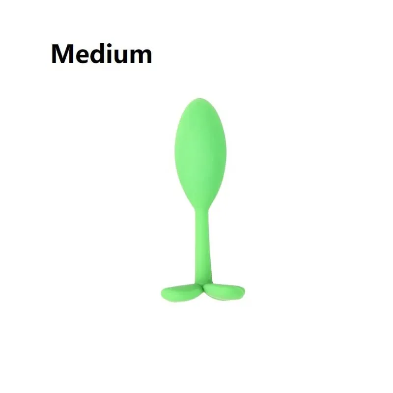 Silikone Anal Perler Butt Plug Sæt Mini Small Medium Large Anal Plug Four Leaf Clover Anal Trainer Sexlegetøj Mænd Kvinder Homoseksuelle