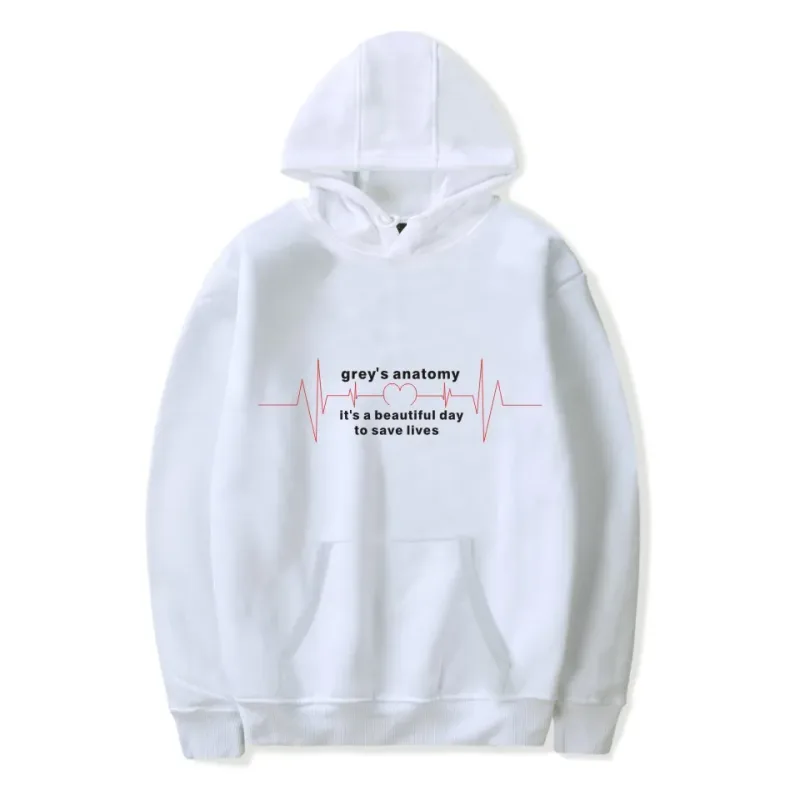 Harajuku Gray's Anatomy Tumblr Greys Anatomy printed Hoodies Sweatshirts Men/Women Comfortable Sweatshirt Adult/Child Pullovers
