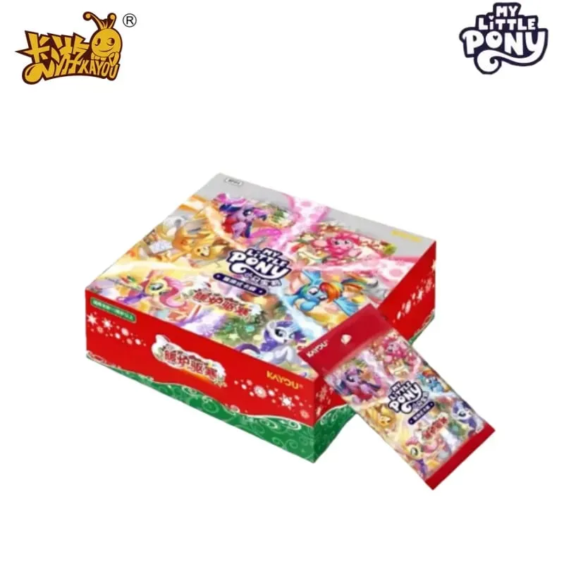 Genuine New My Little Pony Friendship Eternal Star Bag 2 Rhythm Moon AR Gilded Decoration OR Collection Card Gift