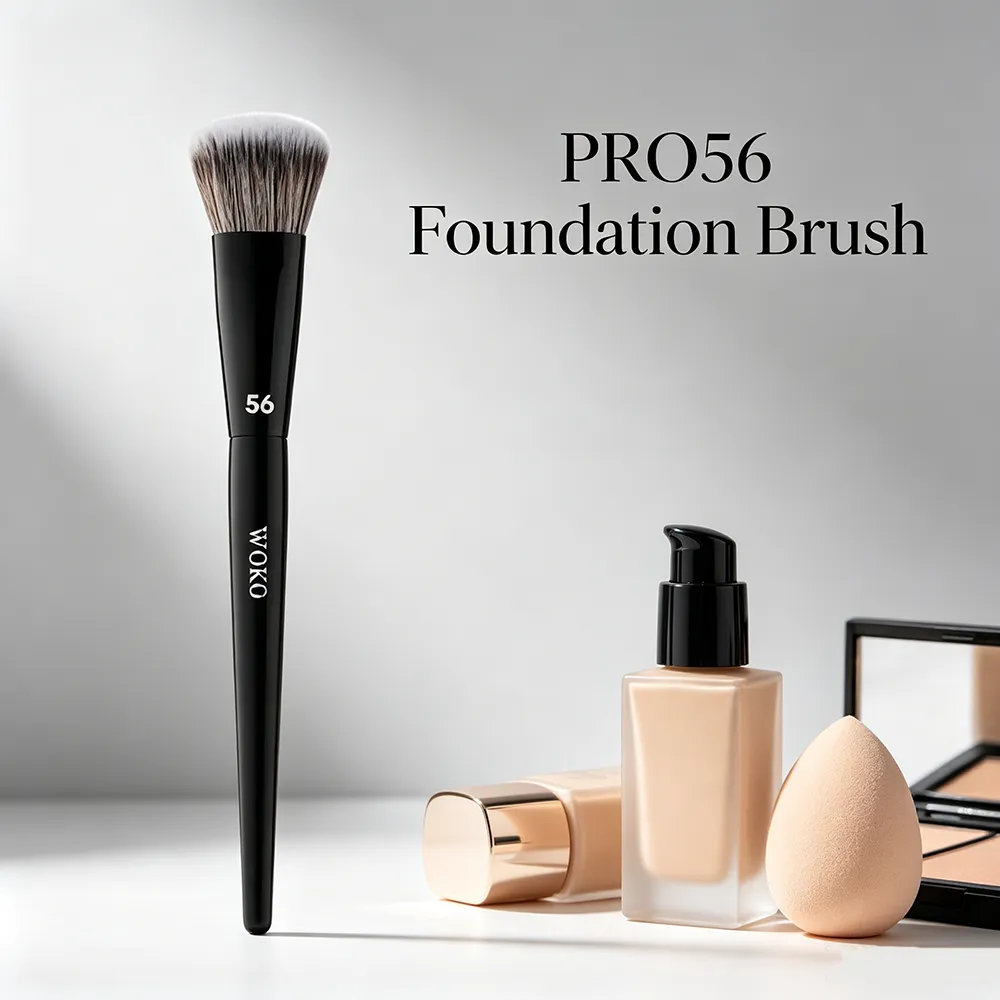 PRO 56 Foundation Brush Face Contour Foundation Makeup Brushes Foundation Liquids Cream Blush Powder Blending Makeup Tool