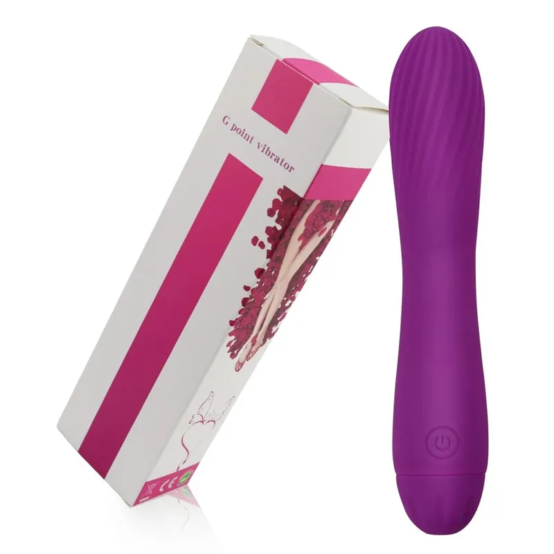 Vajina Stimülasyonu için Vibratör Titreşimli Silikon Şarj Edilebilir G Spot Yapay Penis Vibratör Masaj 7 Titreşim Desenleri Seks Oyuncak Kadın