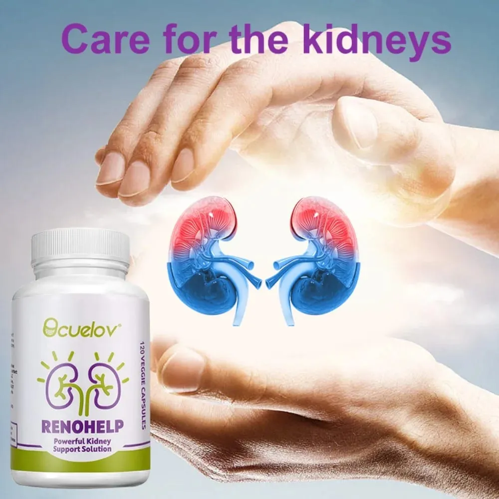 Powerful Natural Kidney Support Supplement for Healthy Kidney Function Support Urinary Tract Health Vegan & Gluten Free