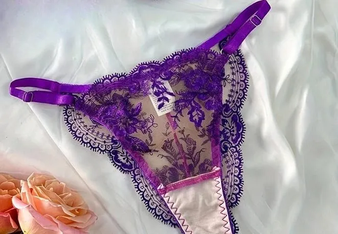Lace Embroidery Ultra Thin Cup Bra Set Sheer Mesh Sleepwear for Big Bust Women S-XL Push Up Hot Sale 2026 32-38 S-XL Bra Set