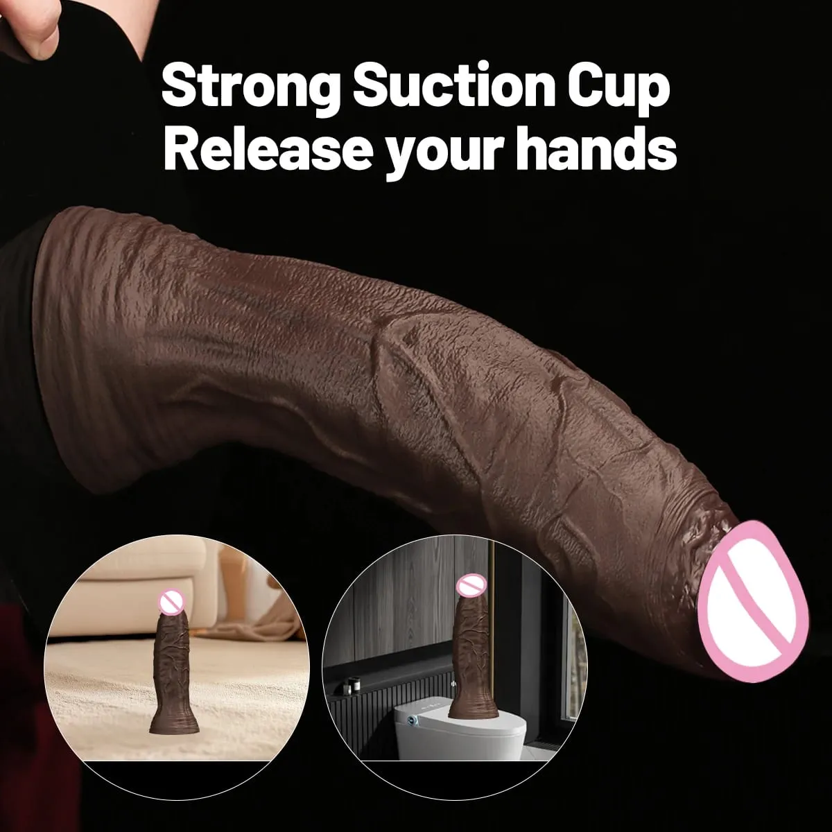 Various Size Huge Realistic Dildo Penis Big Dick Strong Suction Cup for Women and Men Adult Masturbation Sex Toy G-spot Clitoris