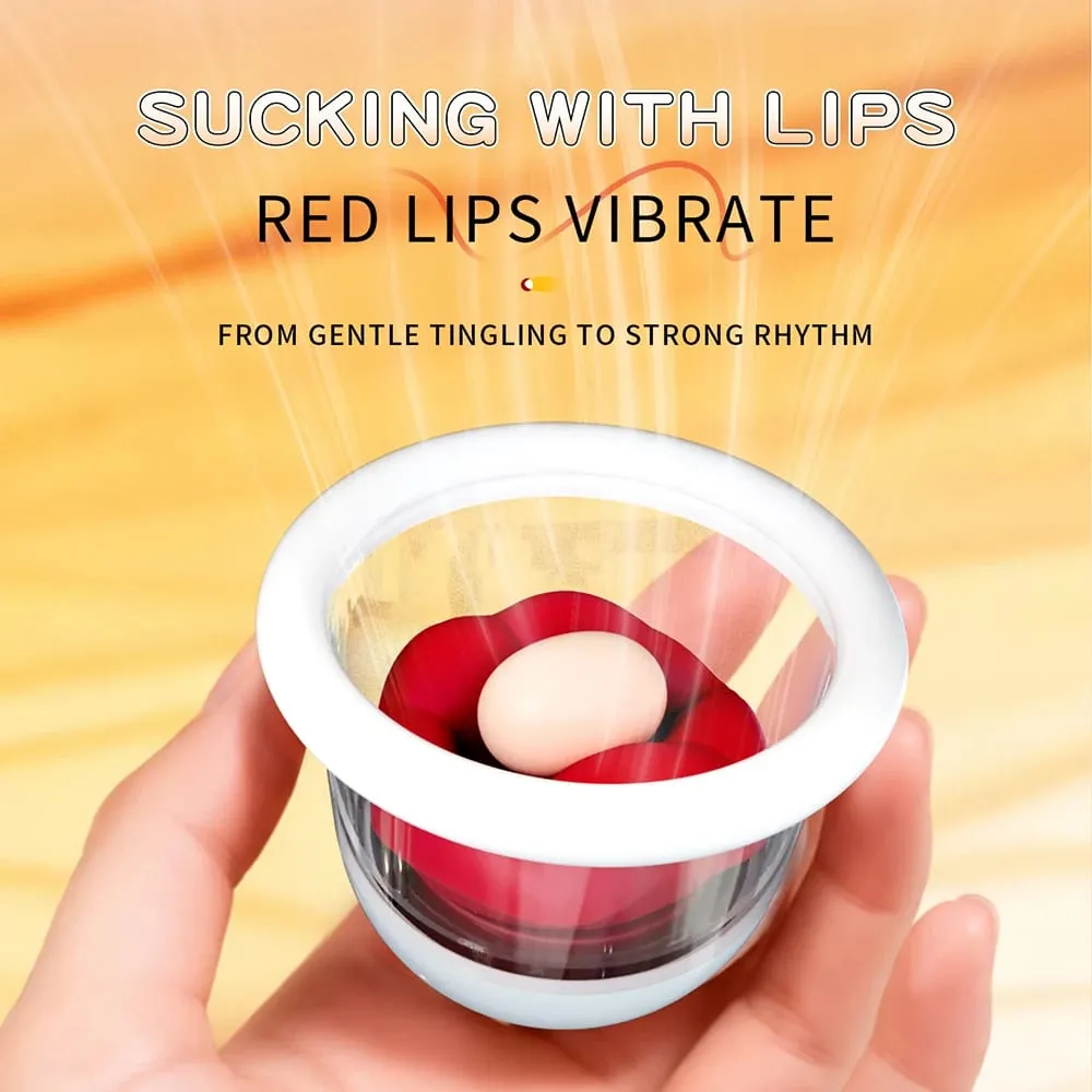 Greedy Double-cup Sucking Vibration Breast Pump Breast Massager Chest Masturbator Nipple-licking Suction Cup Adult Sex Toys