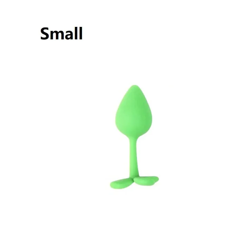 Silikone Anal Perler Butt Plug Sæt Mini Small Medium Large Anal Plug Four Leaf Clover Anal Trainer Sexlegetøj Mænd Kvinder Homoseksuelle