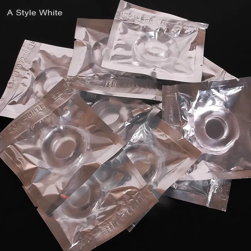 Intimate Goods For Men 5-100PC Ejaculation Delay Silicone Lock Sperm Ring Sex Adult Game Toys Erotic Cock Ring Exotic Accessorie