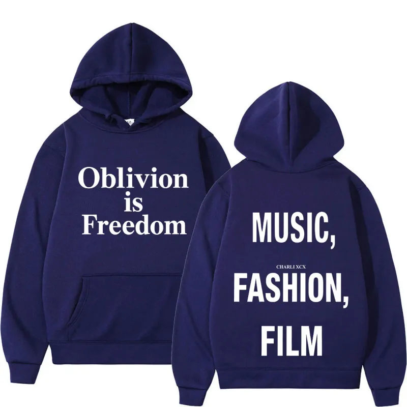 XCX Album Music Fashion Film Tour 2026 Print Hoodie Men Women Fashion Pullover Casual Hip-hop Sweatshirt Fan Gifts