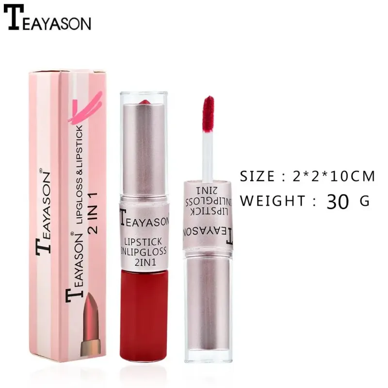 Batom líquido fosco à prova d'água, sem transferência, longo desgaste, brilho labial rosa, maquiagem hidratante para mulheres e mulheres