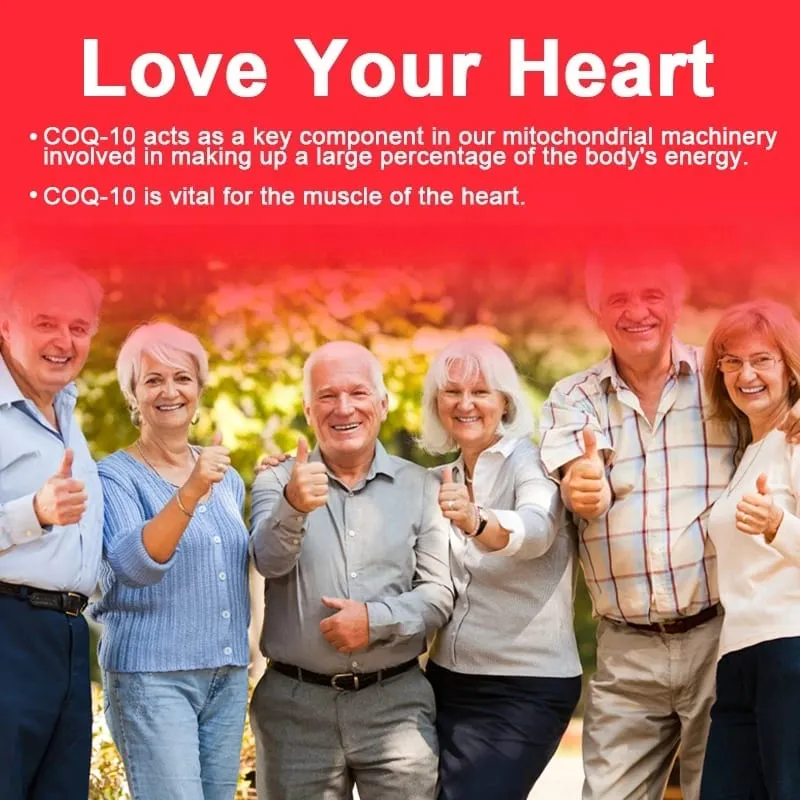 CoQ10 200mg Softgels- 3x Better Absorption Antioxidant for Heart Health & Energy Production Coenzyme Q10 Dietary Supplements