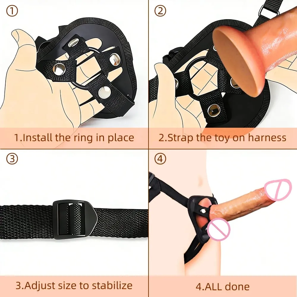 Wearable Realistic Dildo G-Spot Anal Vagina Sexy Adult Masturbation Big Penis for Women Sex Toys Dildos Massager Masturbators 18