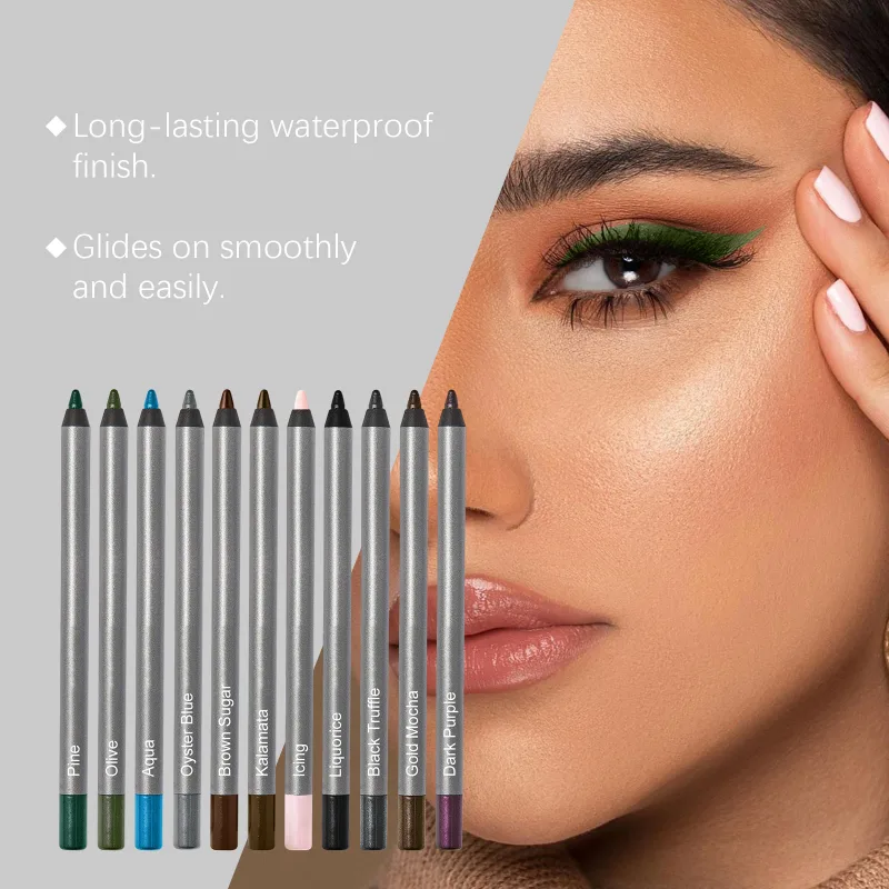 Waterproof Eyeliner Pen Natural Outline Line Quick-Drying Beginner-Friendly Eye Makeup Anti Smudge Eyeliner Eyes Makeup Cosmetic