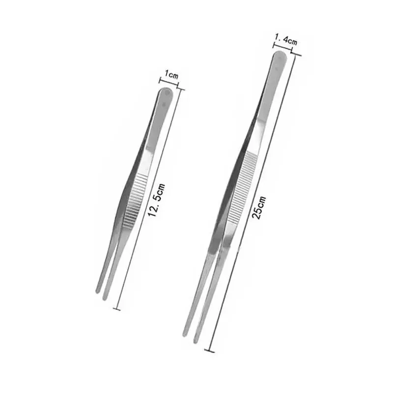Stainless Steel Multifunction Barbecue Tongs Food Clip BBQ Kitchen Gadgets Cooking Tweezers Buffet Tool CFQJ006
