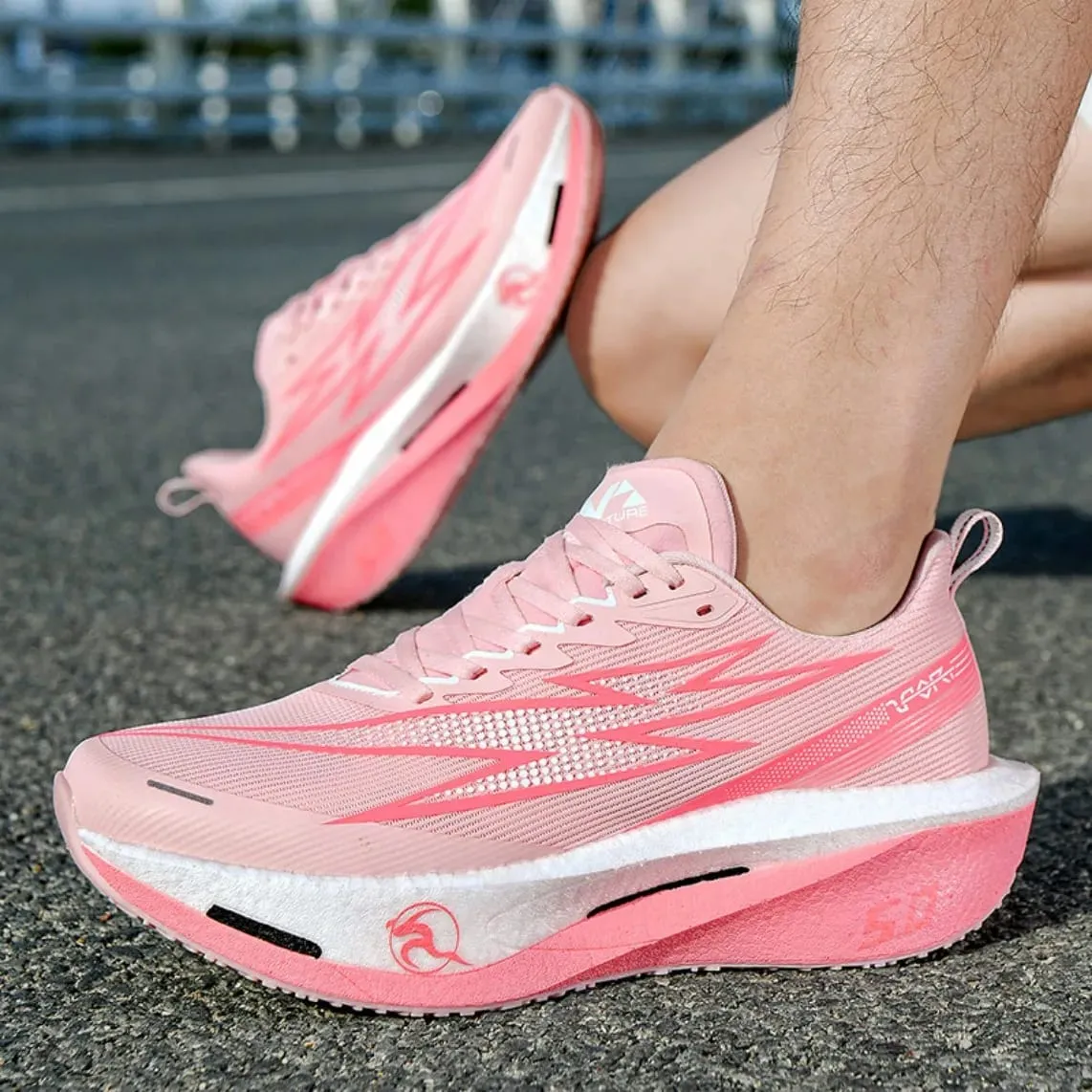 2026 Men Women Marathon Running Shoes Air Cushion Breathable Lightweight Athletic Jogging Gym Racing Sports Sneakers Tennis