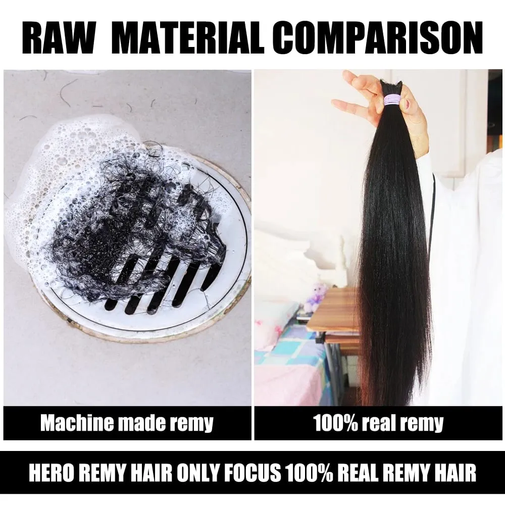 Halo Hair Extensions 100% Remy Human Hair 16-22 Inch Hidden Wire Removable Velcro Clip In Hair Human Remy Fish Line Extensions