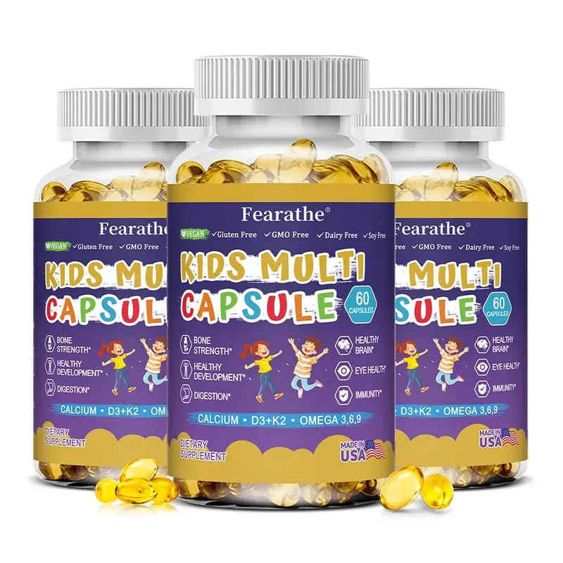 Kids Complete Nutrition Gummies with Vitamin D3 Zinc and Iodine for Immune Support and Growth Support 60 Gummies