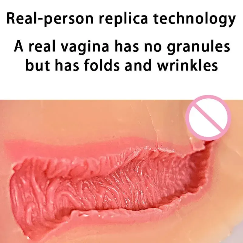 Sex Toys for Men Vagina Male Masturbators Cup Real Pussy Real Vagina Sextoys Silicone Adult Product 3D Realistic Masturbator — image 2