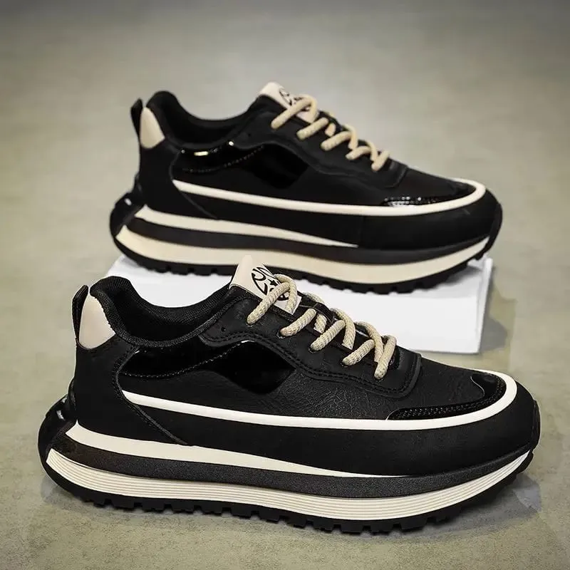 Free Shipping Men Shoes Casual Sneakers Skateboarding Fashion Leather Outdoor Running Hiking Tennis Luxury Platform Comfortable