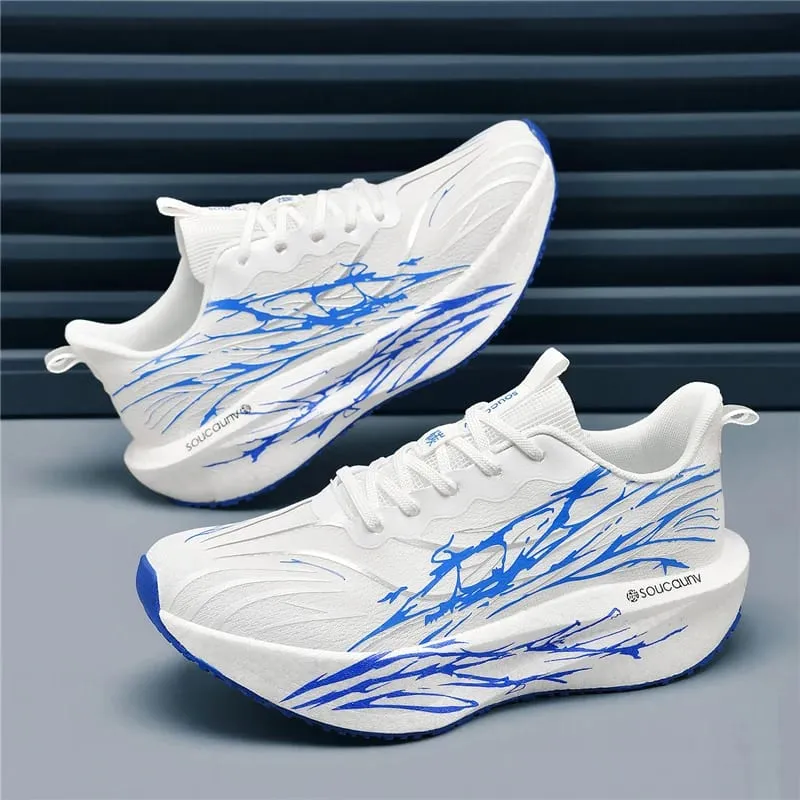 Men Running Shoes Casual Professional Marathon Sports Breathable Lightweight Women Comfortable Athletic Sneakers Carbon Board