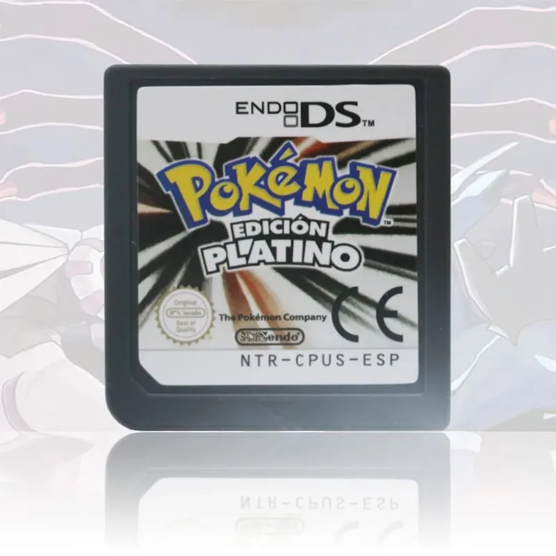 NOE/ESP/ITA/FRA/USA/EUR/AUS Version Pokemon HeartGold SoulSilver Platinum Diamond PearlVideo Game Card For DS 2DS 3DS Console