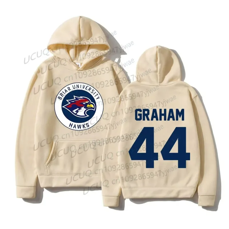 Off Campus Season 1 Print Men's Women's Hoodies Graham 44 22 Design Pullovers DI LAURENTIS 66 Graphic Print Sweatshirts