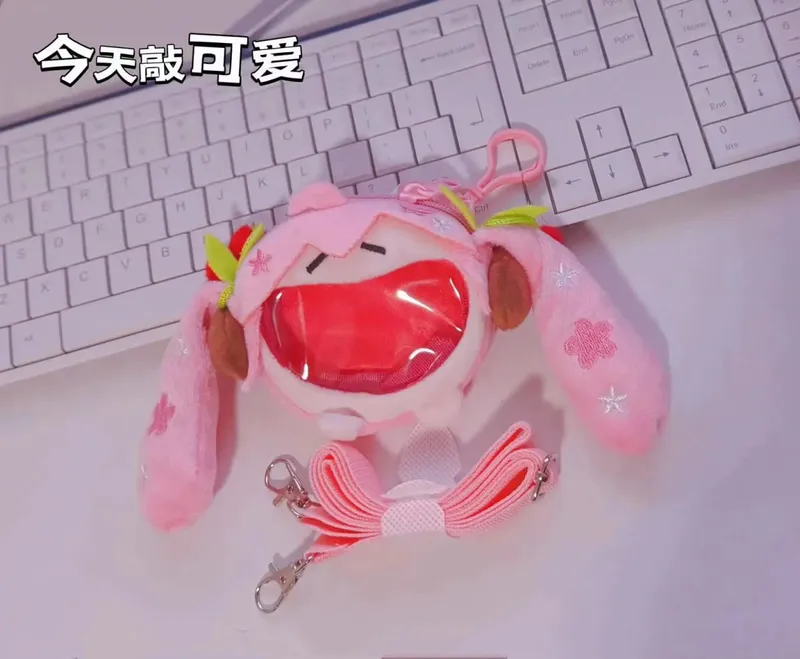 Cherry Blossom Hatsune Miku Coin Purse Shoulder Bag Cartoon Kawaii Headphone Bag Itabag Mini Crossbody Bag Keychain Pendant Gift