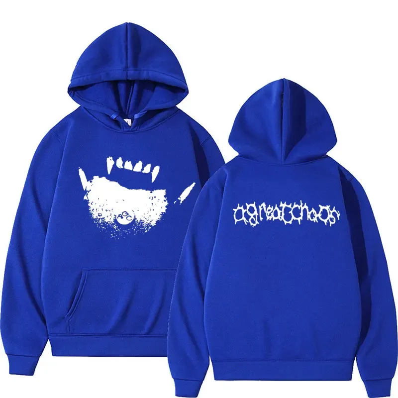 Ken Carson AGC Actual Hate Teen X Vamp Hoodie Harajuku Fashion Trend Y2K Sweatshirts Men Women Chaos Opium Merch Hoodie