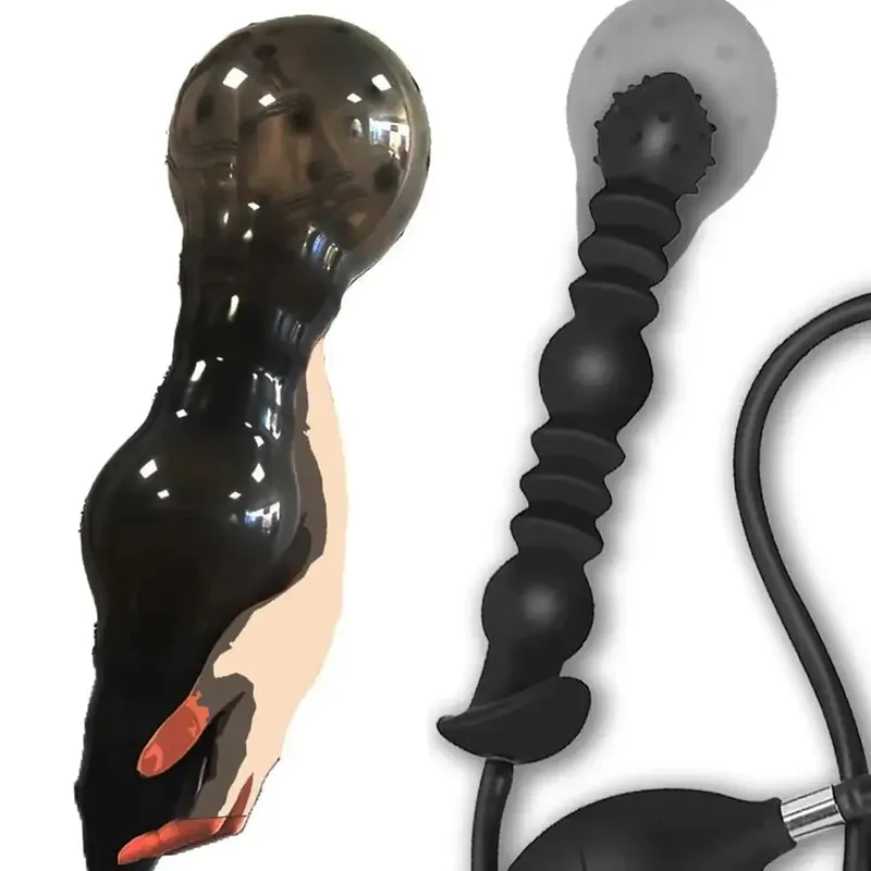 Inflatable Anal Plug Anal Dilator Huge Butt Plug Stimulate Sex Toy For Women/Men Masturbators Prostate Massager Big Anal Toys