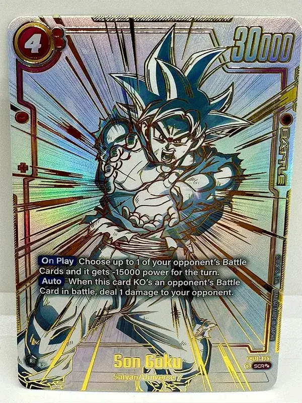 Super Card Game Fusion World Saiyan Goku Broli Toys Hobbies Hobby Collectibles Game Collection Anime Cards