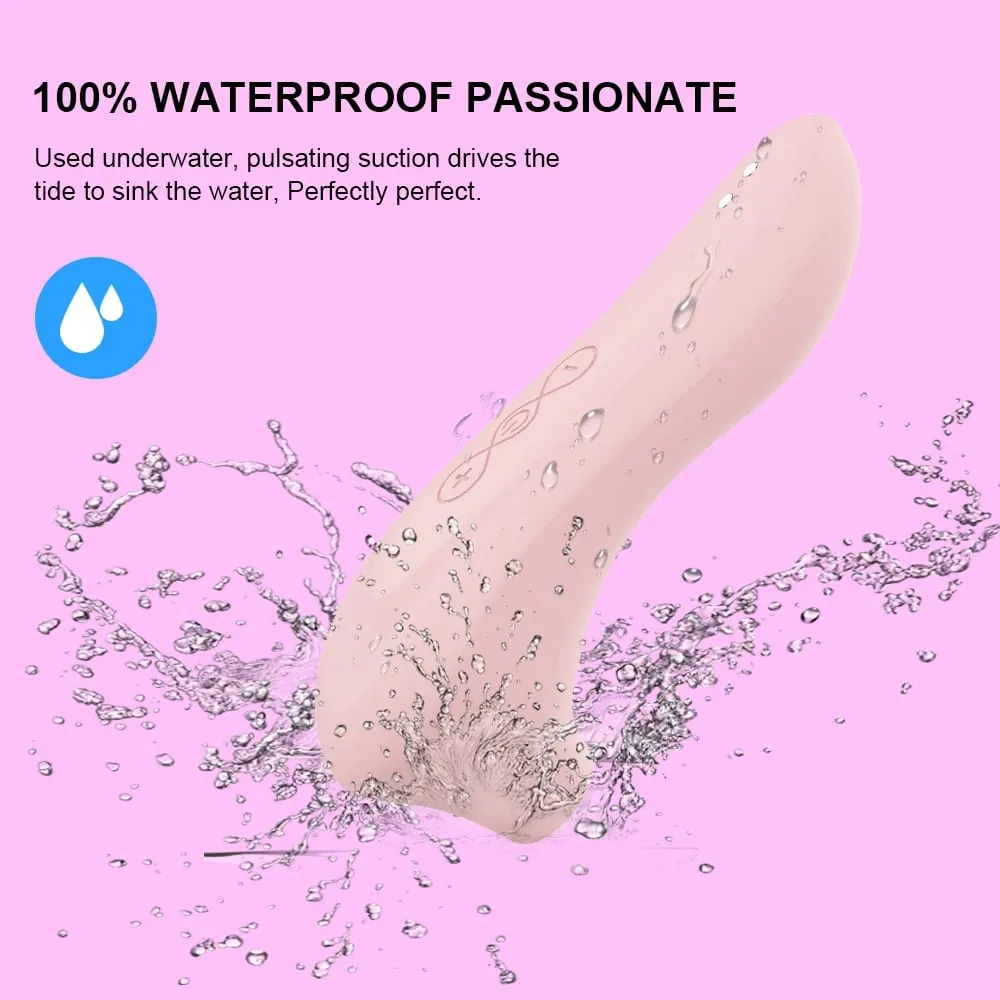 Powerful Clit Sucker Vacuum Vibrator Clitoris Sucking Nipple Sucking Tongue Vibrating Oral Licking Sex Toys for Adult Women
