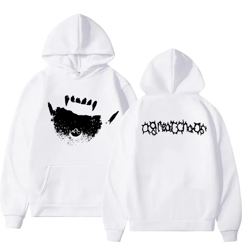 Ken Carson AGC Actual Hate Teen X Vamp Hoodie Harajuku Fashion Trend Y2K Sweatshirts Men Women Chaos Opium Merch Hoodie