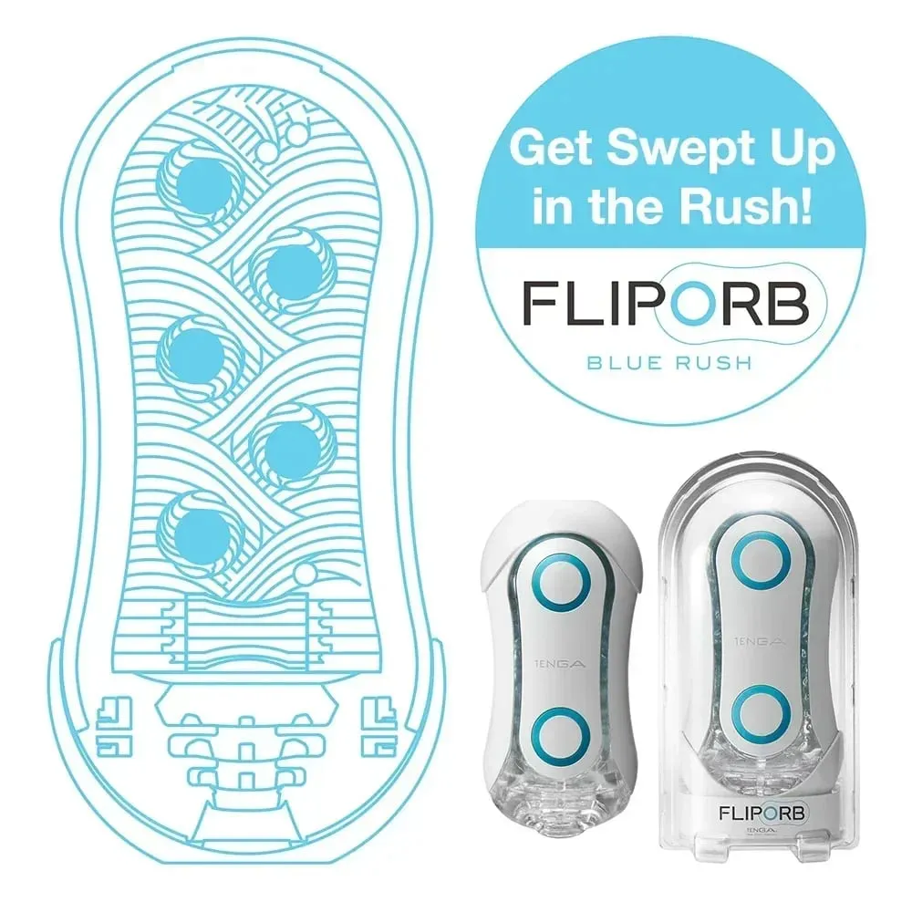 NEW TENGA FLIP ORB RUSH Aircraft Cup Male Masturbator Products Reusable Pussy Vagina Pocket Pussy Male Sex Toy Men Stimulator