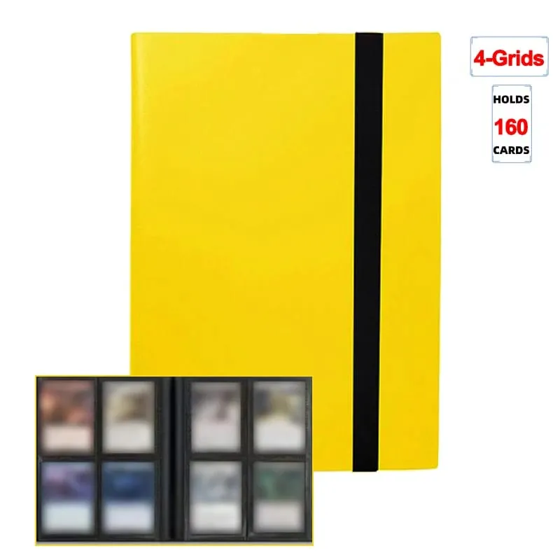 160/360/480/540 Cards Capacity Pocket Holder Binders Albums For Game Card Book Sleeve Holder Large-capacity Card Binder Notebook